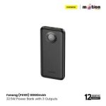 Foneng (PX101) 10000mAh 22.5W Power Bank with 3 Outputs