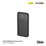FONENG PX109 10000mAh Portable Power Bank Dual USB Output - Image 2