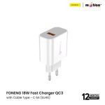 FONENG 18W Fast Charger QC3 with Cable Type - C 6A - Image 2